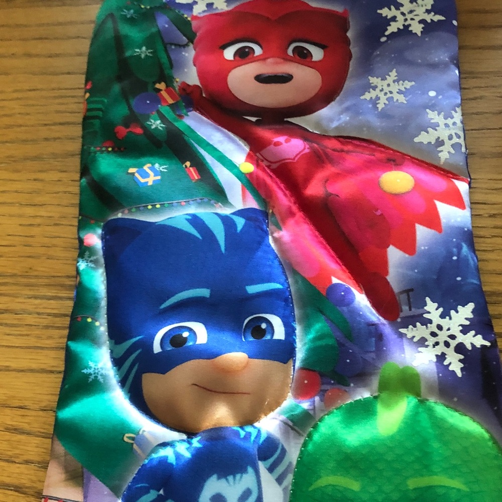 PJ Masks Holiday Character Panel - Blue, Red, Green